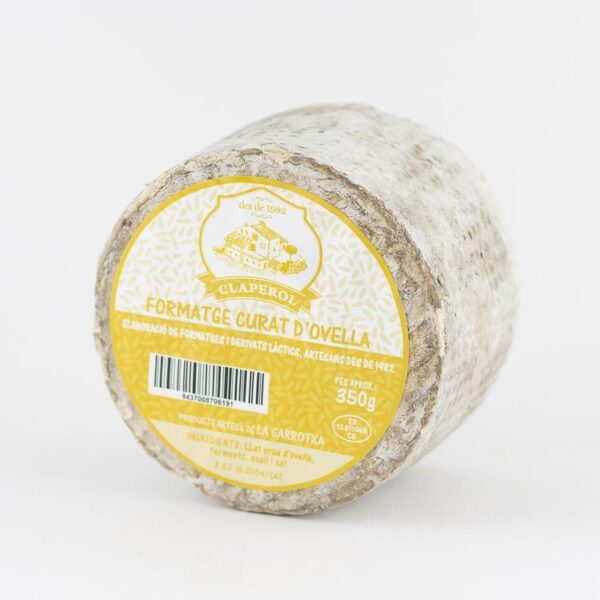 formatge d'ovella CURAT (8-9 mesos)- 350 gr